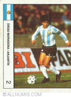 2 - Diego Maradona/ Argentina