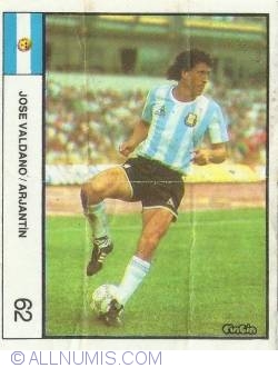 62 - Jose Valdano/ Argentina