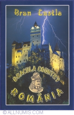 Image #1 of Castelul Bran - vedere nocturnă dinspre nord-est (2010)