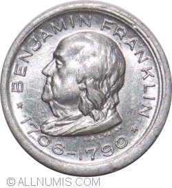 Image #2 of Benjamin Franklin Memorial - Souvenir