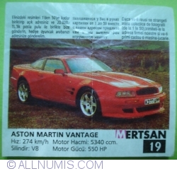 19 - Aston Martin Vantage