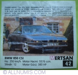 42 - BMW 850 CSI