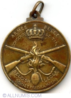 Image #1 of Armata Belgiană - Medalie Concurs de tir