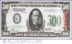 Image #1 of 500 Dollars 1928