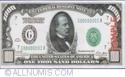 1000 Dollars 1928