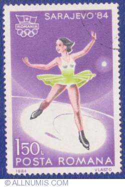 Image #1 of 1.50 Lei - Sarajevo '84 - Figure Skating