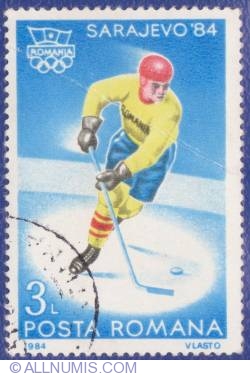 3 Lei - Sarajevo '84 - Hockey