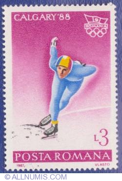 Image #1 of 3 Lei - Calgary '88 - Speed ​​skating