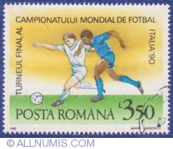 3.50 Lei - Turneul final al Campionatului mondial de fotbal - Italia '90