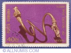 40 Bani - Cucuteni Dacian treasure - Iaşi - Gold armband