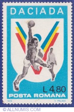 4.80 Lei - Daciada - Handball