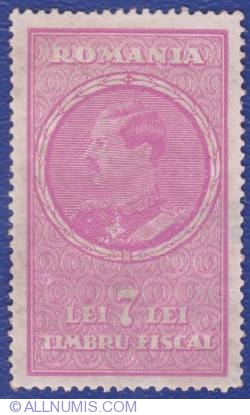 7 Lei 1932 - Fiscal stamp