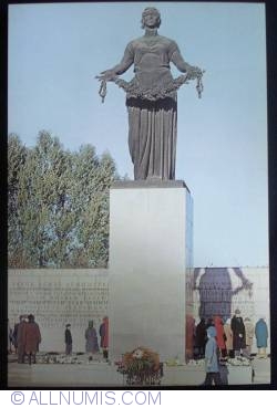 Leningrad - Complexul memorial în Cimitirul Piskaryov (Мемориальный комплекс на Пискаревском кладбище) (1986)