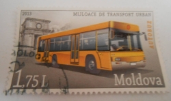 1.75 Lei - Means of Urban Transport - Bus