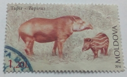 1,20 Lei 2016 - Tapir (Tapirus)