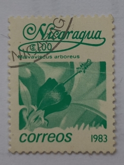 Image #1 of 1 Cordoba 1983 - Malvaviscus arboreus