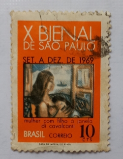 Image #1 of 10 Centavos 1969 - 10th Biennial Art Exhibition, São Paulo