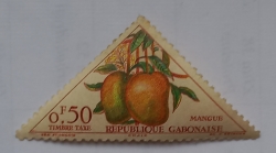 Image #1 of 0.5 Franc 1962 - Mango (Mangifera indica)