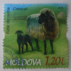 1,20 Lei 2014 - Rase de ovine - Caracul