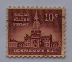 10 Cents 1956 - Independence Hall