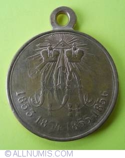 Image #1 of Medalia Comemorativa a razboiului din Crimeia