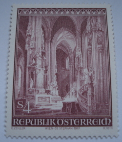 Image #1 of 4 Schillings 1977 -  St. Stephen's (Vienna)