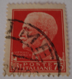 Image #1 of 75 Centesimo - Regele Vittorio Emanuele al III-lea orientat spre stânga