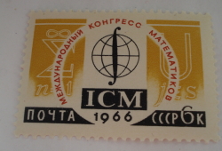 6 Kopek 1966 - International Congress of Mathematicians