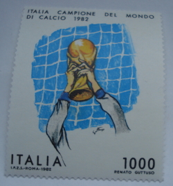 Image #1 of 1000 Lire 1982 - Cupa FIFA