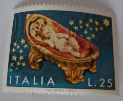 25 Lire 1972 - Baby Jesus