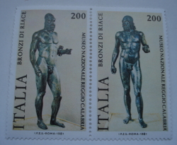 Image #1 of 2 x 200 Lire 1981 - Riace Bronzes