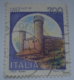 Image #1 of 700 Lire - Castle of Ivrea, normal paper