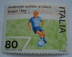 80 Lire 1980 - Campionatele Europene de Fotbal