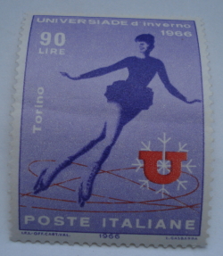 Image #1 of 90 Lire 1966 - Ice Skater