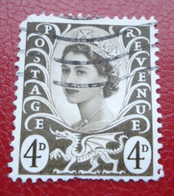 Image #1 of 4 Pence 1968 - Queen Elizabeth II - Wales Issue