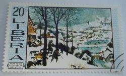 20 Centi - P. Brueghel : Vânători în zăpadă