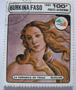 100 Franci 1985 - "Nasterea lui Venus" de Botticelli