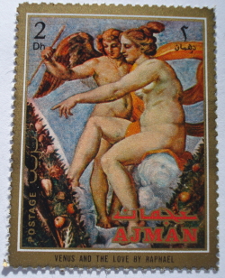 Image #1 of 2 Dirham - "Venus and the love" by Raphael