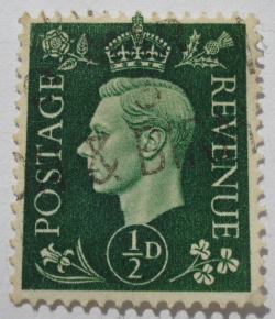 Image #1 of 1/2 Penny - Regele George al VI-lea