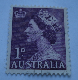 Image #1 of 1 Penny 1953 - Queen Elizabeth II