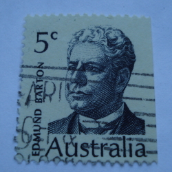 Image #1 of 5 Cents 1969 - Prime Minister - Edmund Barton - I(L)