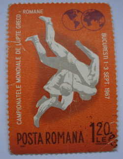 Image #1 of 1.20 Lei - Campionatele mondiale de lupte greco-romane