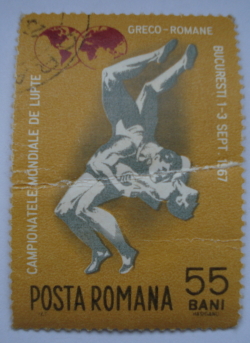 Image #1 of 55 Bani - Campionatele Mondiale de Lupte Greco-Romane