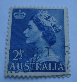 Image #1 of 2 1/2 Pence 1954 - Queen Elizabeth II