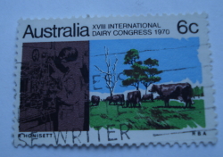 Image #1 of 6 Cents 1970 - 18th International Dairy Congress