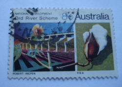 Image #1 of 8 Cents 1970 - Ord River Scheme