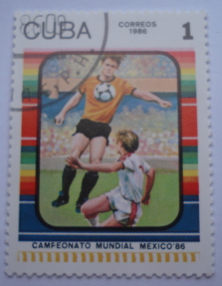 Image #1 of 1 Centavo 1986 - Campionatul Mondial de Fotbal