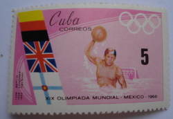 5 Centavos 1968 - Polo