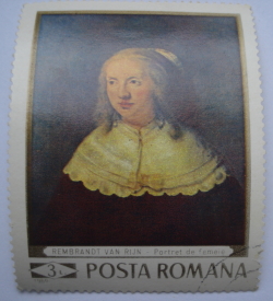 Image #1 of 3 Lei - Rembrandt Van Rijn "Portret de femeie"