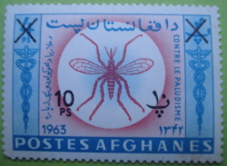 Image #1 of 10 Pul 1963 - Mosquito (Contre le Paludisme)